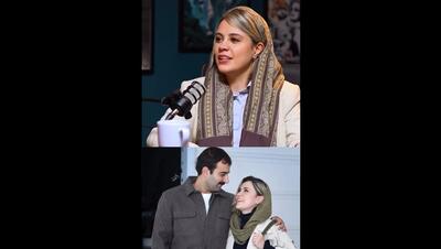 شیدا خلیق: پس از ۱۵ سال دوستی بدون مهریه ازدواج کردیم! (فیلم)