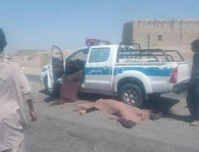 حمله به دو گشتی نیروی انتظامی در ایرانشهر(+عکس) / شهادت 5 مامور پلیس