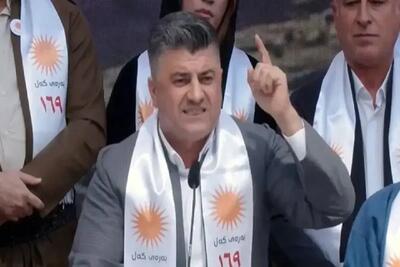 لحظه بازداشت «شیخ جنگی» در کردستان (فیلم)