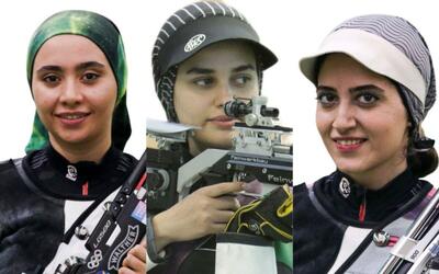 تیراندازی قهرمانی آسیا/ پایان کار نمایندگان ایران در تفنگ ۱۰ متر بانوان بدون مدال