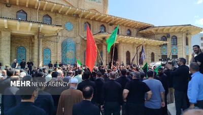 تصاویری از برپایی دسته عزاداری ۲۸ صفر در تالش