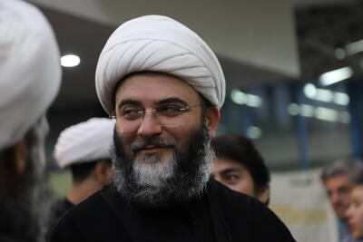 بازدید حجت الاسلام قمی از موکب های رسانه ای و تبلیغی در مشهد