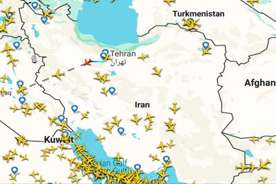 از سرگیری پروازها در غرب ایران پس از وقفه کوتاه
