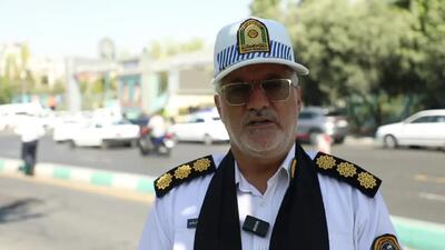 برخورد  پلیس با تخلفات ساکن اطراف مصلی بزرگ تهران