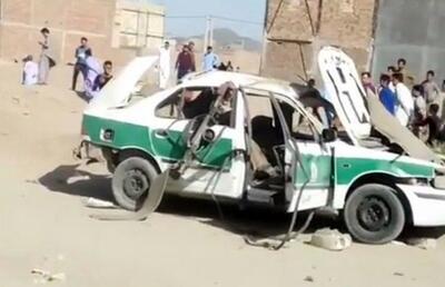  شهادت ۵ نیروی پلیس در حادثۀ تروریستی ایرانشهر