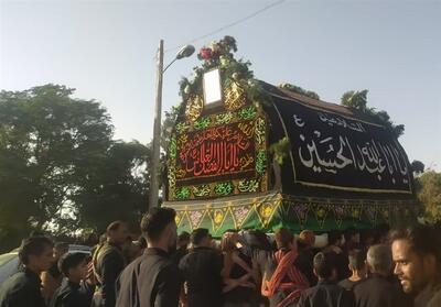 با حضور پرشور مردم ولایی سرایان؛آیین نخل‌برداری 28 صفر را برگزار شد - تسنیم