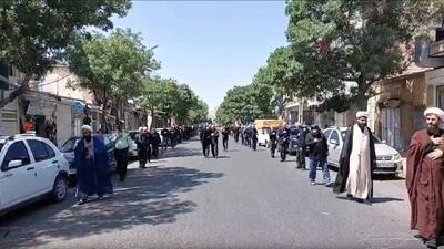 فیلمی از عزاداری اهری‌ها در سالروز رحلت پیامبر اکرم (ص) و شهادت امام حسن مجتبی (ع) + فیلم