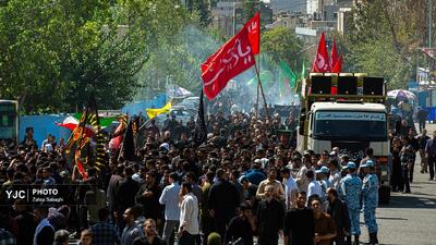دسته عزاداری نیرو‌های مسلح در تهران