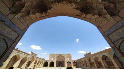 قاب‌هایی از شکوه مسجد جامع قم