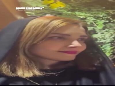 بهنوش طباطبایی و الیکا عبدالرزاقی در شب پایانی نمایش «شاه لیر»