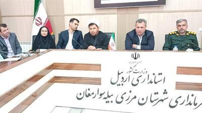 افتتاح ۵۳ طرح عمرانی به میمنت هفته دولت در بیله‌سوار مغان