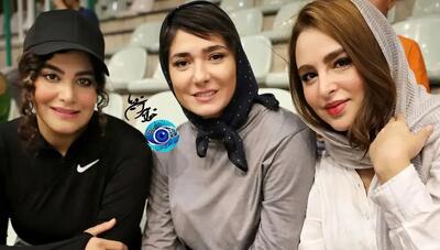 گزارش تصویری از حاشیه بازی فوتسال «ستارگان هنر ایران» با حضور بازیگران زن