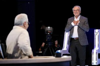 مهران مدیری به مادر خانم رضا نیکخواه: این همه سال چطوری تحمل کردین (فیلم)