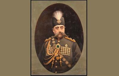 قابی کمتر دیده شده از مظفرالدین‌شاه در دوران ولیعهدی+عکس