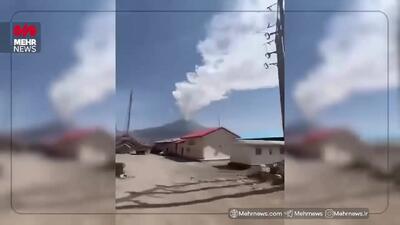 آتشفشان دماوند فعال شد؟ + فیلم