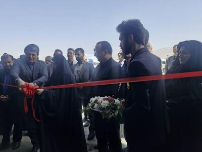 افتتاح فاز نخست خط تولید ماشین‌آلات راهسازی در زرند کرمان
