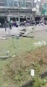 میزان خسارت شدید در پیب انفجار کامیون بمب‌گذاری شده در کلمبیا