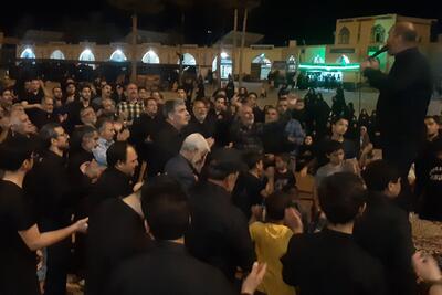 مراسم شب شهادت ثامن‌الحجج(ع) در کاخک