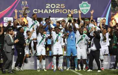 خلاصه بازی النصر 2 (۳) - (۵) 2 الاهلی (فینال یوپرکاپ عربستان ـ فصل 26-2025) - پارس فوتبال