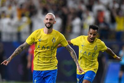 گل دوم النصر در دقیقه ۸۳ توسط مارسلو بروزوویچ (النصر 2-1 الاهلی) - پارس فوتبال