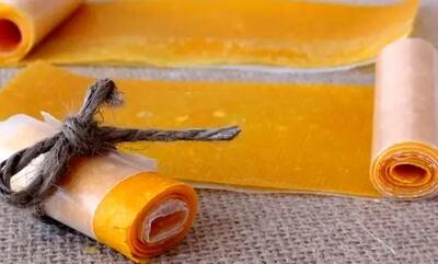 طرز تهیه لواشک انبه در نیم ساعت