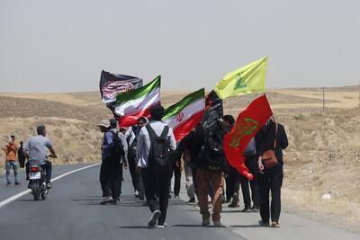 بازدید اعضای فراکسیون شعائر اسلامی مجلس از خدمت رسانی به زائران پیاده امام رضا(ع) + عکس