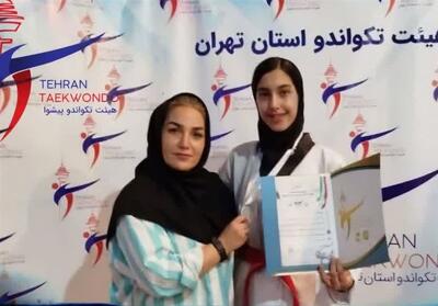 رعنا الماسی تکواندوکار نوجوان پیشوایی نایب قهرمان استان تهران شد - تسنیم