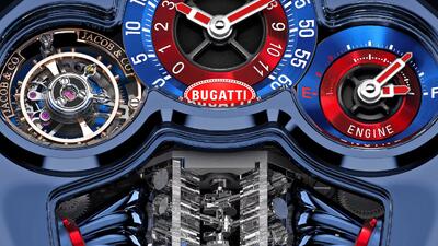 ساعت لوکس Bugatti Baguette با ترکیبی از جواهرات و مهندسی مینیاتوری معرفی شد