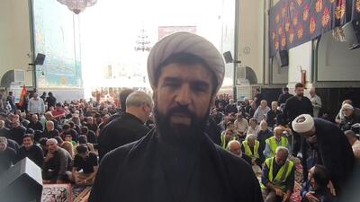 اجتماع بزرگ عزاداران و هیئات مذهبی گلستان در حرم مطهر رضوی