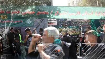 برگزاری مراسم دسته جات عزاداری در مشهد مقدس به مناسبت شهادت امام رضا (ع) + فیلم
