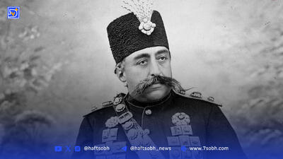 مظفرالدین‌شاه سوار بر اتومبیل