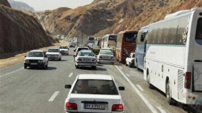 ترافیک پرحجم در مبادی ورودی مرکز خراسان جنوبی
