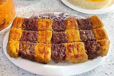 کالری کباب تابه ای : ۱۰۰ گرم کباب تابه ای گوشت و مرغ چند کالری دارد ؟