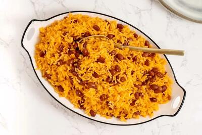 طرز تهیه لوبیا چیتی پلو با گوشت / یک غذای ایرانی خوشمزه و مقوی