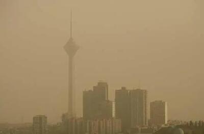 ماندگاری هوای گرم و احتمال گردوخاک در تهران