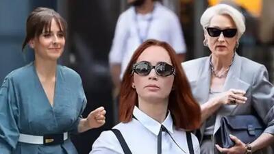 تصویر روز | پشت‌صحنه فیلم The Devil Wears Prada 2 منتشر شد | گلی شی