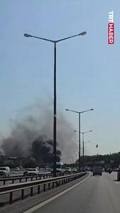 آتش‌سوزی در اتوبوس مسافربری در استانبول