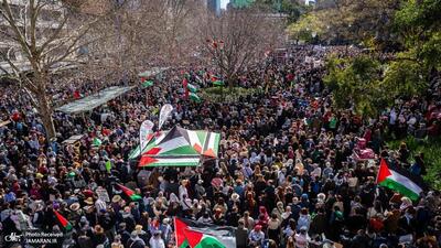 ۴۰ تظاهرات در استرالیا؛ حمایت گسترده از فلسطین و فشار بر دولت برای تحریم  اسرائیل
