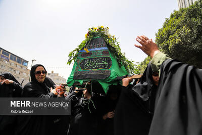 عزاداری سالروز شهادت امام رضا (ع) در مشهد