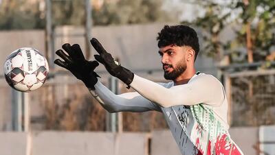 ادامه حضور گلر جوان درون دروازه تراکتور - پارس فوتبال