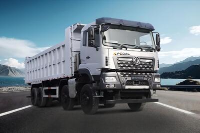 بررسی کامیون کمپرسی دانگ فنگ KC465؛ مشخصات، امکانات و قیمت - پدال