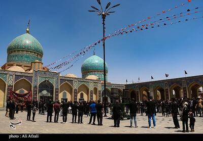 زیارتگاه ابناء موسی ابن جعفر (ع) میزبان عزاداران امام رضا (ع) - تسنیم