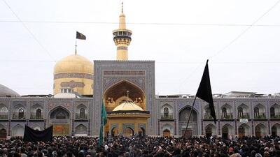 حال و هوای مشهد مقدس در شب شهادت امام رضا (ع) + فیلم