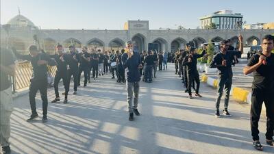 حرکت ۱۵۰۰ کیلومتری هیئت سیدالشهدا (ع) بندرکوهستک به مشهد مقدس