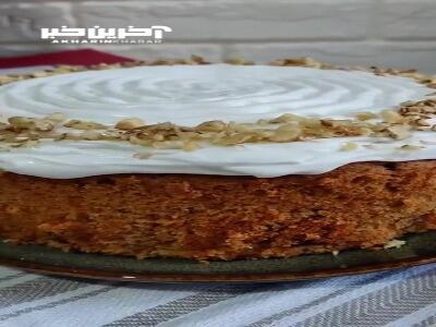 دستور پخت اسفنجی ترین کیک هویج و گردو