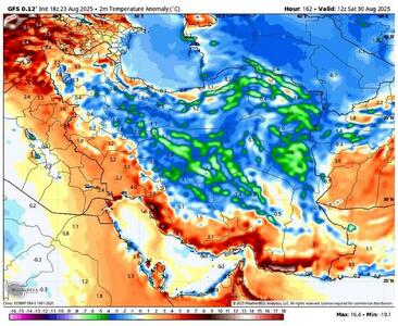 کاهش محسوس دما از هفته آینده در کشور
