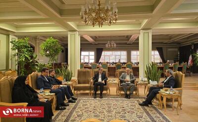دیدار معاون وزیر ورزش و جوانان با استاندار خراسان رضوی