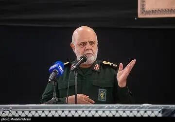 معاون نیروی قدس سپاه: خلع سلاح حزب‌الله لبنان طرحی آمریکایی-صهیونیستی است؛ هرگز محقق نمی‌شود