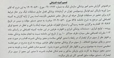 عکس/ رای کمیته انضباطی درباره سرژ اوریه | اقتصاد24