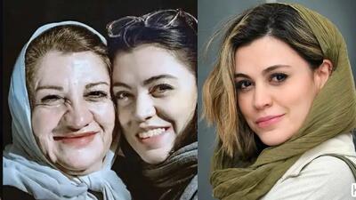 تصویر روز | شیدا خلیق در کنار همسرش در مهمانی | گلی شی